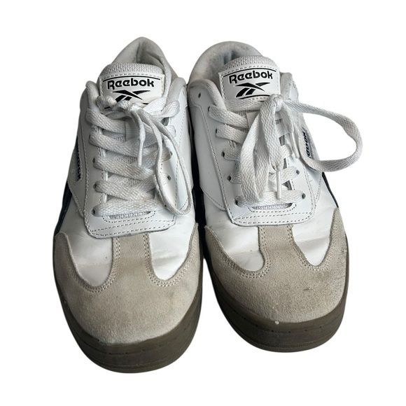 Reebok Club‎ C 85 Vintage Sneakers White Leather Suede Women’s Size 7.5 - Picture 2 of 8